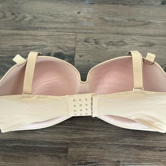 Soma Bra Womens' 36DDD Enbliss Stay Put Beige Underwire - Picture 2 of 4